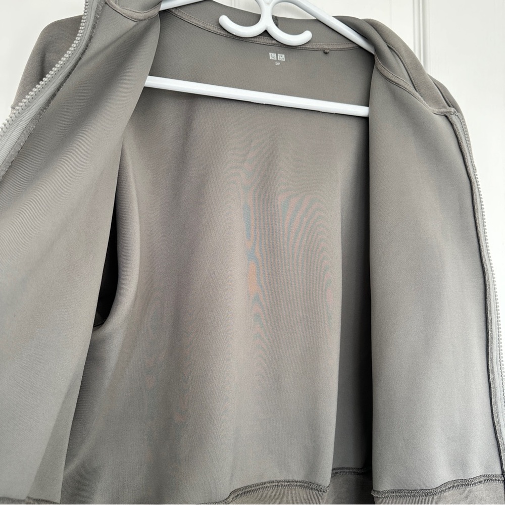 Uniqlo Dry Sweat full-zip hoodie Gray - Picture 5 of 11